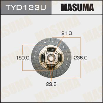 MASUMA TYD123U - Debriyaj diski furqanavto.az