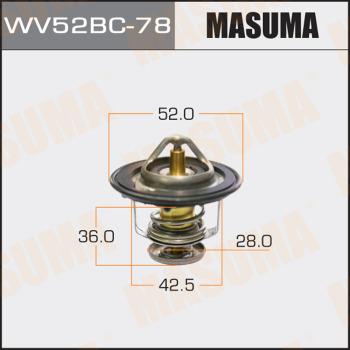 MASUMA WV52BC78 - Termostat, soyuducu furqanavto.az