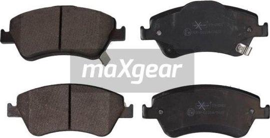 Maxgear 19-0901 - Əyləc altlığı dəsti, əyləc diski furqanavto.az