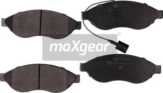 Maxgear 19-0673 - Əyləc altlığı dəsti, əyləc diski furqanavto.az