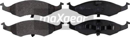 Maxgear 19-0864 - Əyləc altlığı dəsti, əyləc diski furqanavto.az