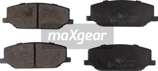 Maxgear 19-1994 - Əyləc altlığı dəsti, əyləc diski furqanavto.az