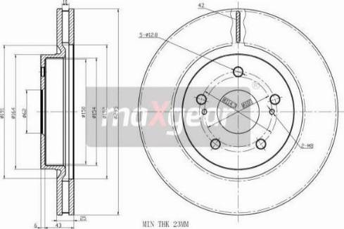 Maxgear 19-1952MAX - Əyləc Diski furqanavto.az