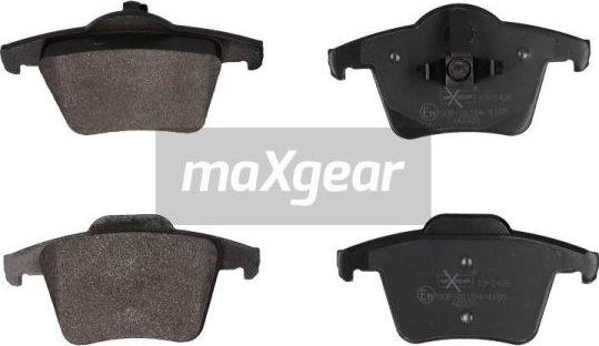 Maxgear 19-1426 - Əyləc altlığı dəsti, əyləc diski furqanavto.az