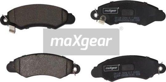 Maxgear 19-1149 - Əyləc altlığı dəsti, əyləc diski furqanavto.az