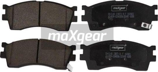 Maxgear 19-1140 - Əyləc altlığı dəsti, əyləc diski furqanavto.az