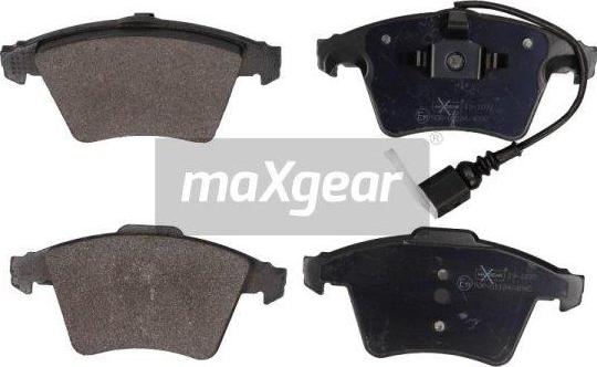 Maxgear 19-1897 - Əyləc altlığı dəsti, əyləc diski furqanavto.az