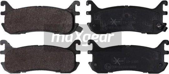 Maxgear 19-1385 - Əyləc altlığı dəsti, əyləc diski furqanavto.az