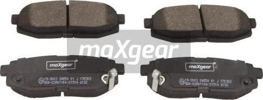 Maxgear 19-3003 - Əyləc altlığı dəsti, əyləc diski furqanavto.az