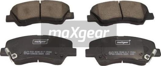 Maxgear 19-3032 - Əyləc altlığı dəsti, əyləc diski furqanavto.az