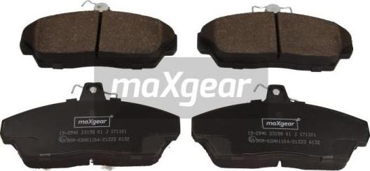 Maxgear 19-2940 - Əyləc altlığı dəsti, əyləc diski furqanavto.az