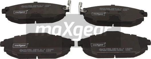 Maxgear 19-2958 - Əyləc altlığı dəsti, əyləc diski furqanavto.az