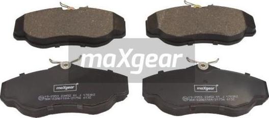 Maxgear 19-2953 - Əyləc altlığı dəsti, əyləc diski furqanavto.az