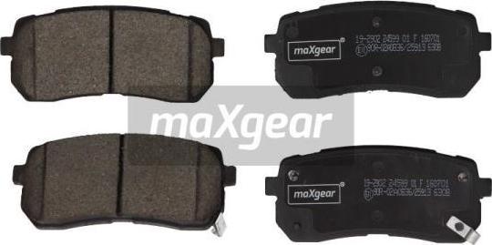 Maxgear 19-2902 - Əyləc altlığı dəsti, əyləc diski furqanavto.az