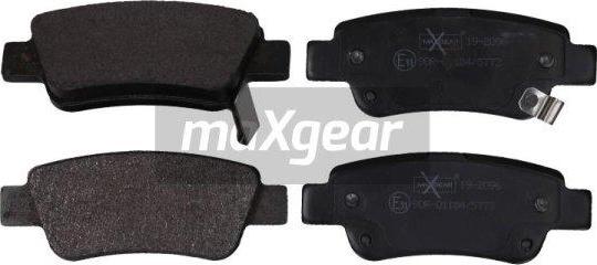 Maxgear 19-2096 - Əyləc altlığı dəsti, əyləc diski furqanavto.az