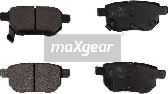 Maxgear 19-2161 - Əyləc altlığı dəsti, əyləc diski furqanavto.az