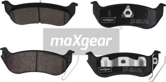 Maxgear 19-2897 - Əyləc altlığı dəsti, əyləc diski furqanavto.az