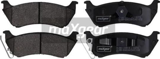 Maxgear 19-2869 - Əyləc altlığı dəsti, əyləc diski furqanavto.az