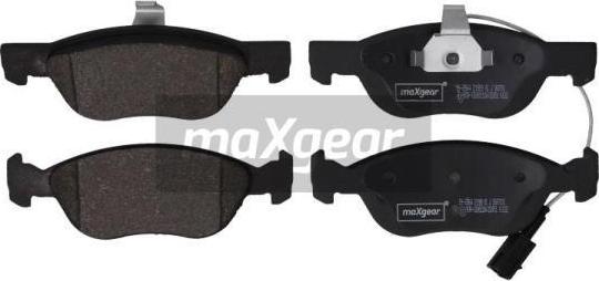 Maxgear 19-2864 - Əyləc altlığı dəsti, əyləc diski furqanavto.az