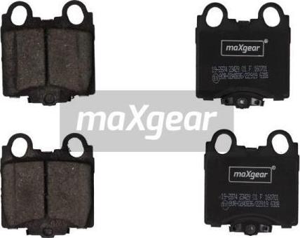 Maxgear 19-2874 - Əyləc altlığı dəsti, əyləc diski www.furqanavto.az