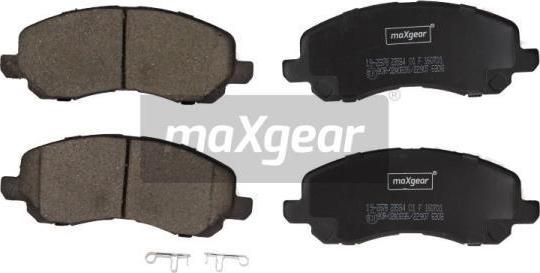 Maxgear 19-2878 - Əyləc altlığı dəsti, əyləc diski furqanavto.az