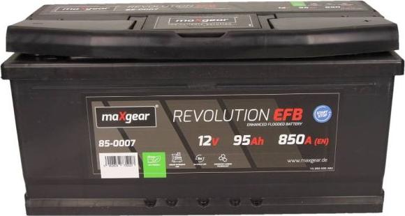 Maxgear 85-0007 - Başlanğıc batareyası furqanavto.az