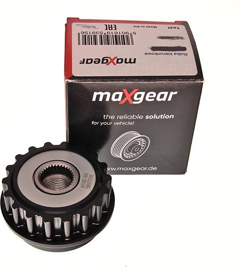 Maxgear 30-0086 - Kasnak, alternator, sərbəst dönərli mufta furqanavto.az