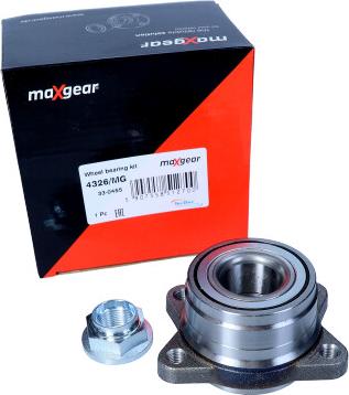 Maxgear 33-0455 - Təkər qovşağı, podşipnik dəsti furqanavto.az