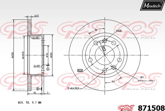 Maxtech 5271010 - Sükan çarxı, təkər asması furqanavto.az