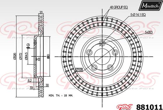 Maxtech 6256000 - Əyləc kaliperi furqanavto.az