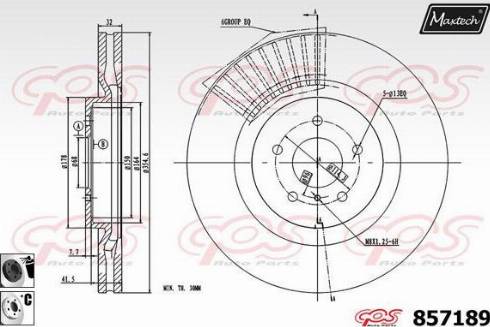 Maxtech 857189.6060 - Əyləc Diski furqanavto.az