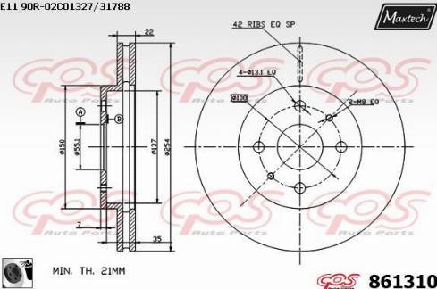 BENDIX 521862 - Əyləc Diski furqanavto.az