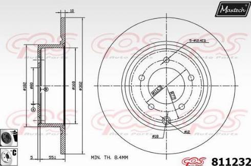 Maxtech 811232.6060 - Əyləc Diski furqanavto.az