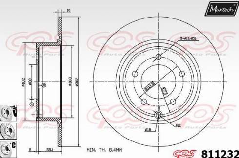 Maxtech 811232.6980 - Əyləc Diski furqanavto.az