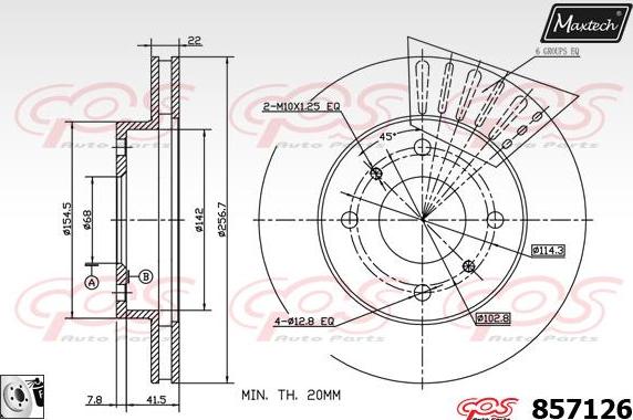 Maxtech 70180363 - Möhür, əyləc kaliperinin pistonu furqanavto.az