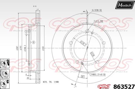 Maxtech 72960024 - Piston, əyləc kaliperi furqanavto.az