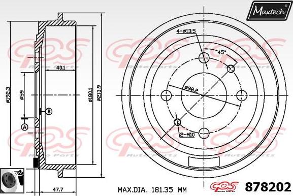 Maxtech 70200478 - Təmir dəsti, əyləc kaliperi furqanavto.az