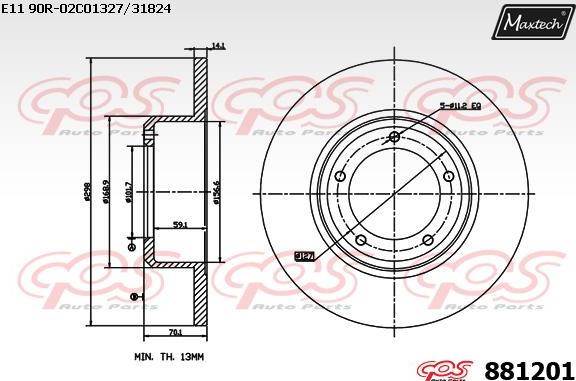 Maxtech 70200599 - Təmir dəsti, əyləc kaliperi furqanavto.az