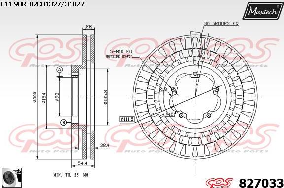 Maxtech 70200581 - Təmir dəsti, əyləc kaliperi furqanavto.az