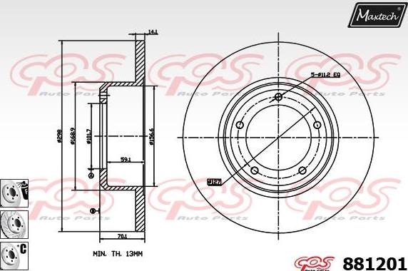 Maxtech 70200524 - Təmir dəsti, əyləc kaliperi furqanavto.az