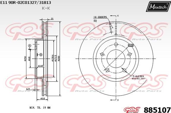 Maxtech 70200575 - Təmir dəsti, əyləc kaliperi furqanavto.az