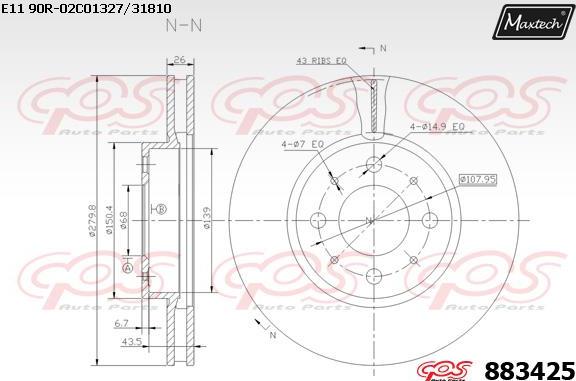 Maxtech 70200624 - Təmir dəsti, əyləc kaliperi furqanavto.az