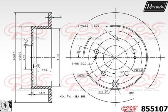 Maxtech 70200091 - Təmir dəsti, əyləc kaliperi furqanavto.az