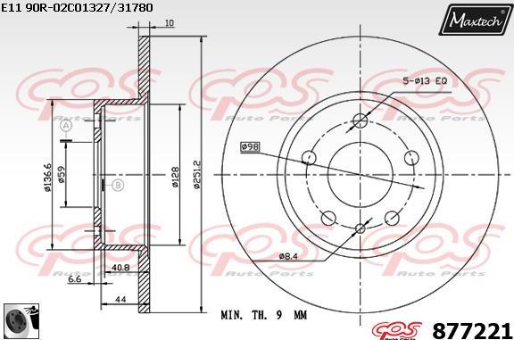 Maxtech 70200197 - Təmir dəsti, əyləc kaliperi furqanavto.az