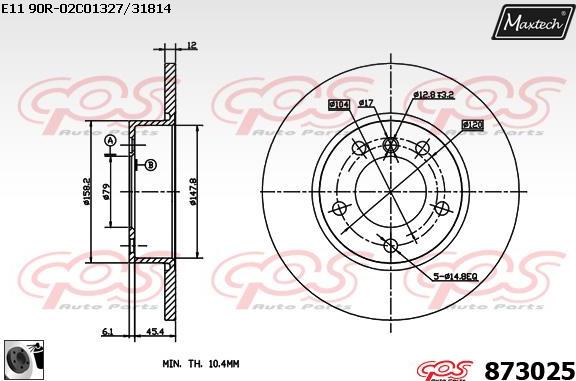 Maxtech 70200377 - Təmir dəsti, əyləc kaliperi furqanavto.az