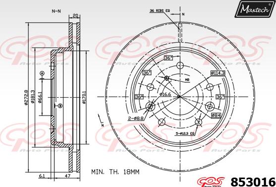 Maxtech 70200795 - Təmir dəsti, əyləc kaliperi furqanavto.az