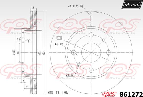 Maxtech 72945008 - Piston, əyləc kaliperi furqanavto.az