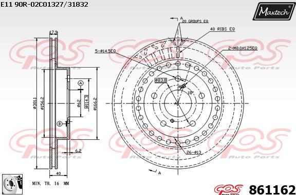 Maxtech 72948054 - Piston, əyləc kaliperi furqanavto.az