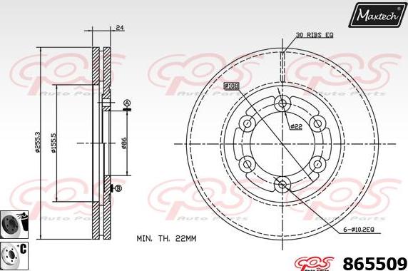 Maxtech 72948015 - Piston, əyləc kaliperi furqanavto.az