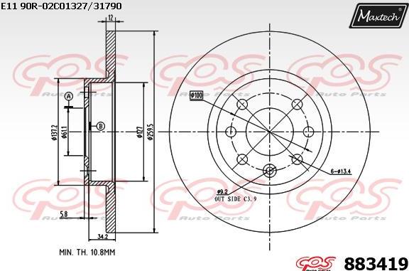 Maxtech 72948010 - Piston, əyləc kaliperi furqanavto.az